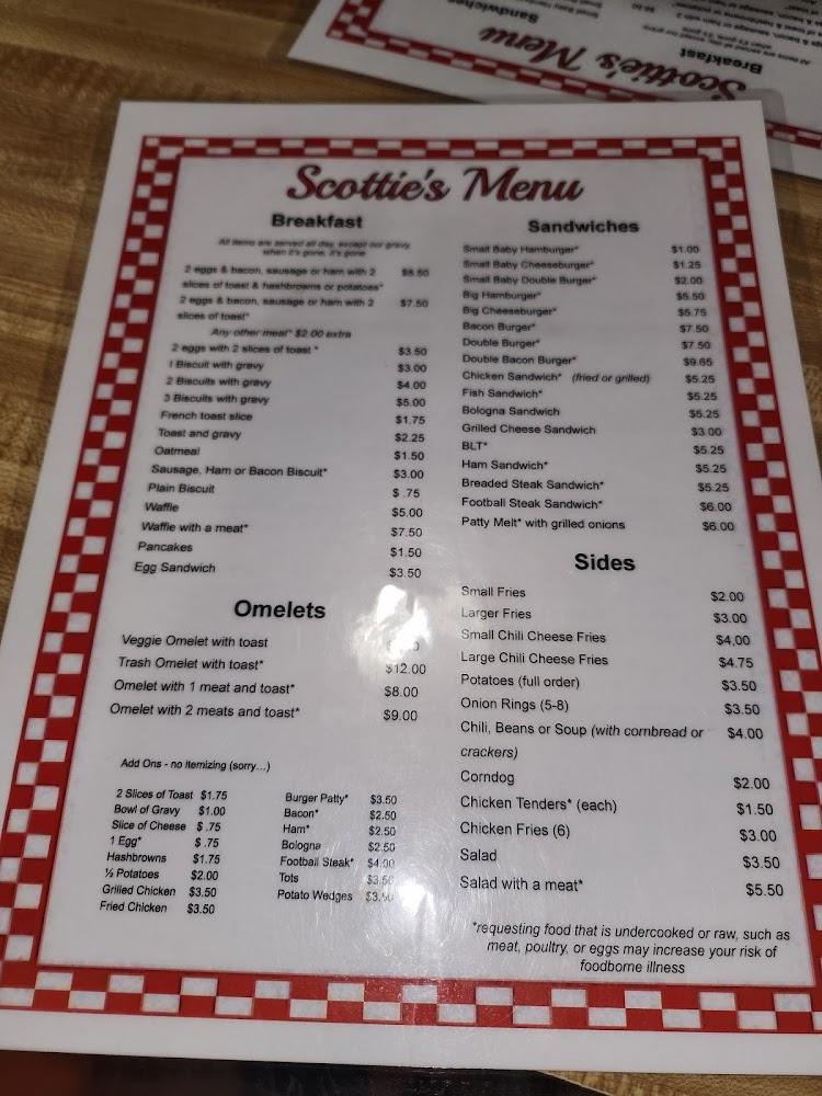 Scotties of Powell Menu image 3