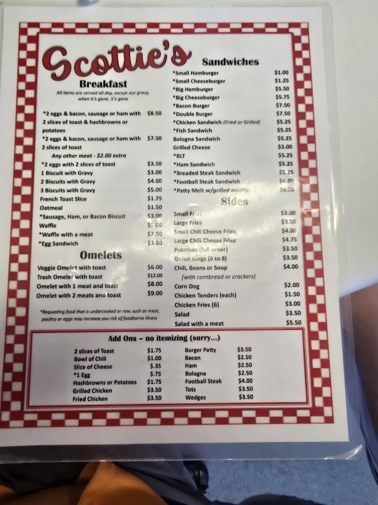 Scotties of Powell Menu image 4